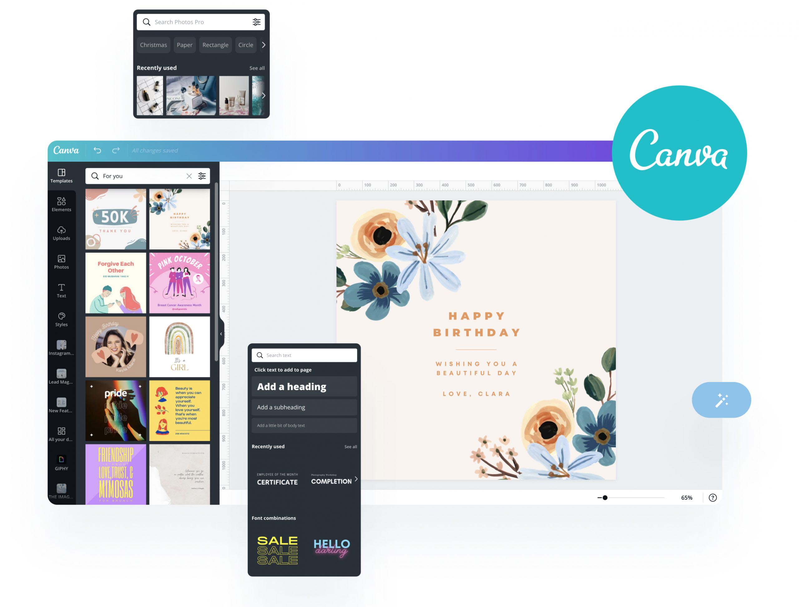 how to create stunning visual content for social media with canva