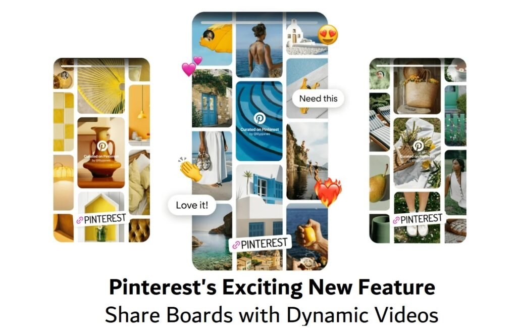 Pinterest's New Dynamic Video Sharing Feature: Enhance Your Boards